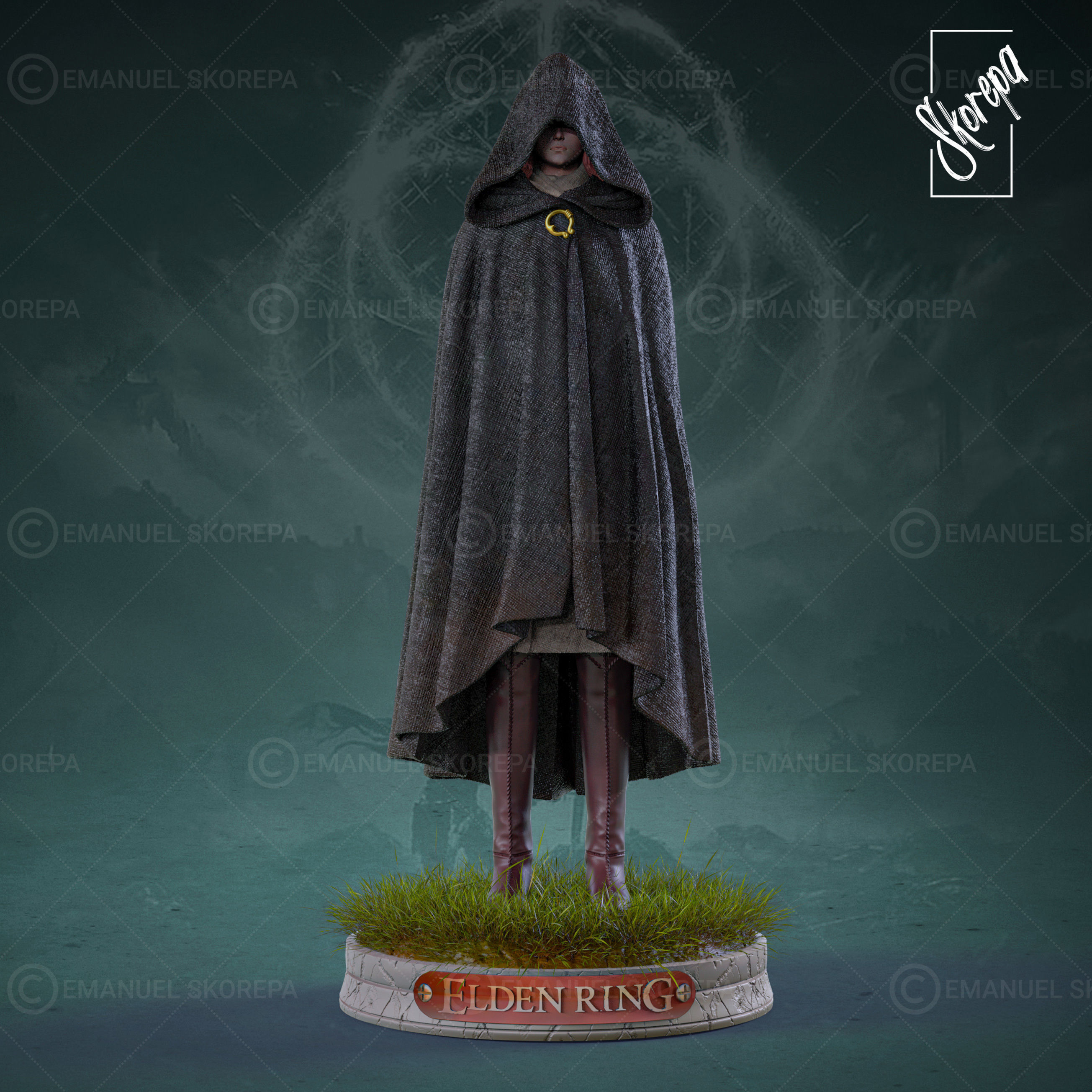 Melina Elden Ring 3D print model_1