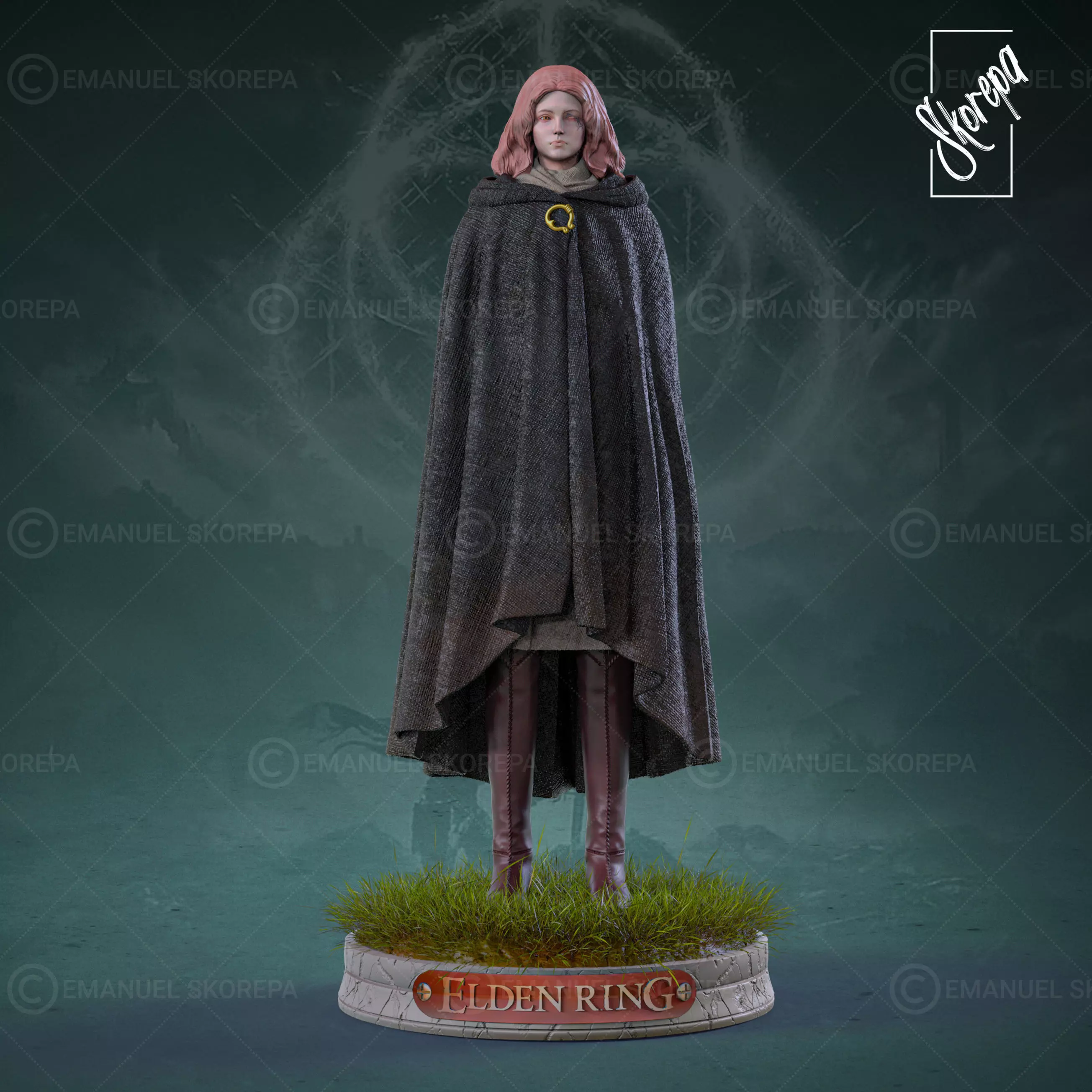 Melina Elden Ring 3D print model_0