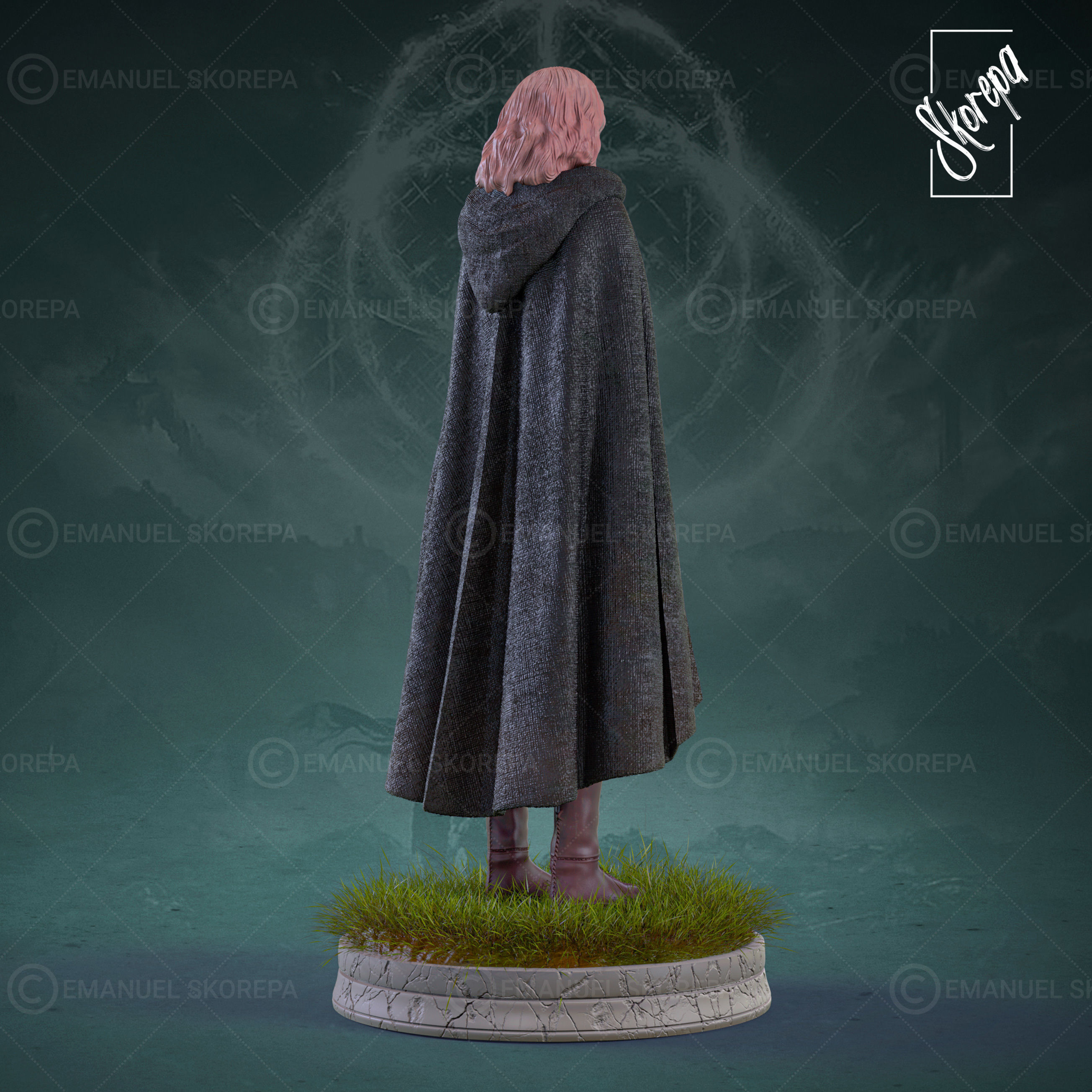 Melina Elden Ring 3D print model_2