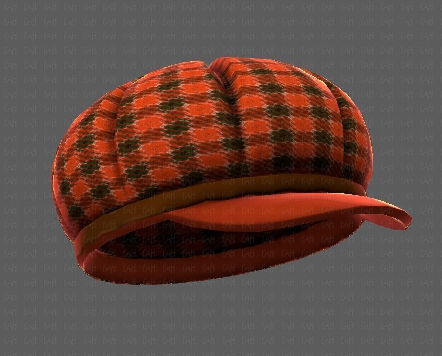 Cap V14 Low-poly 3D model_39