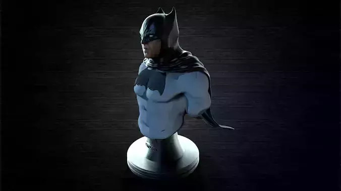 Frank Millers Batman Bust 3D print model