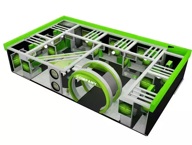  Booth Exhibition Stand a571a