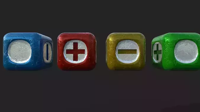 Dice For Rol Fudge Fate