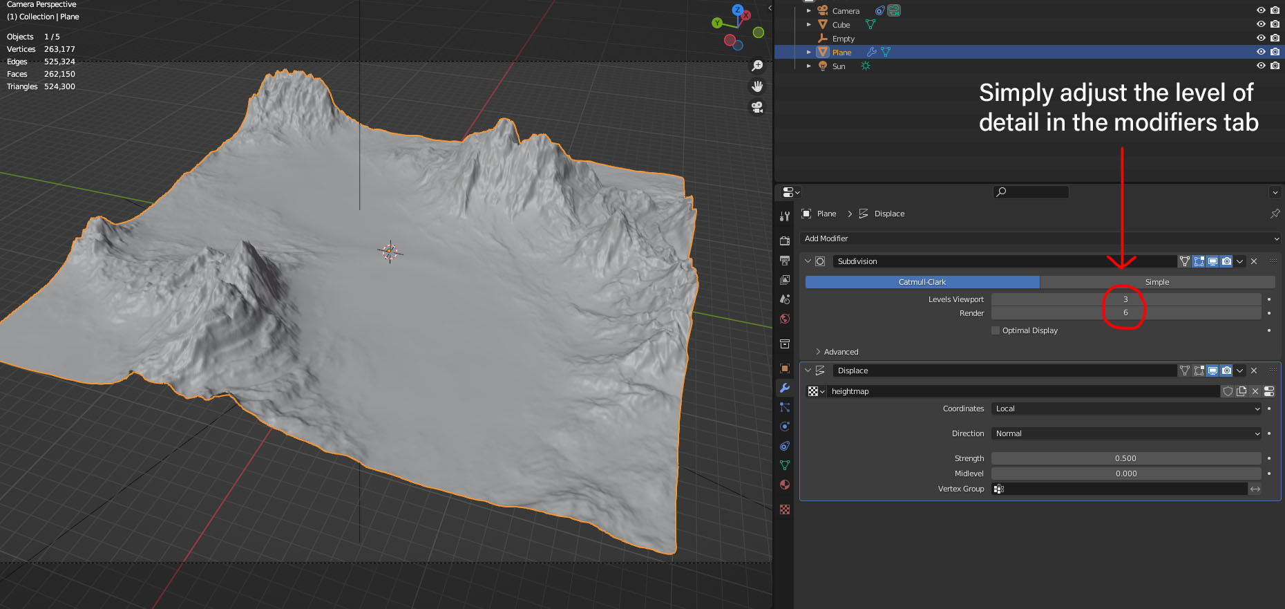 Mountains Range Valley - Lake Beach Landscape 3D model_13