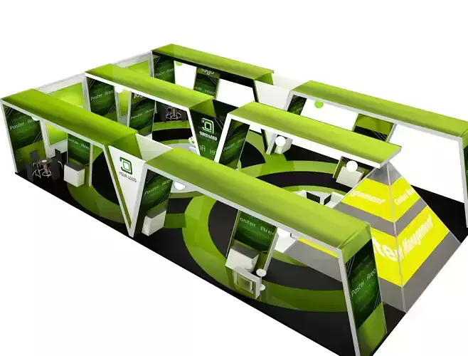  Booth Exhibition Stand a572b 