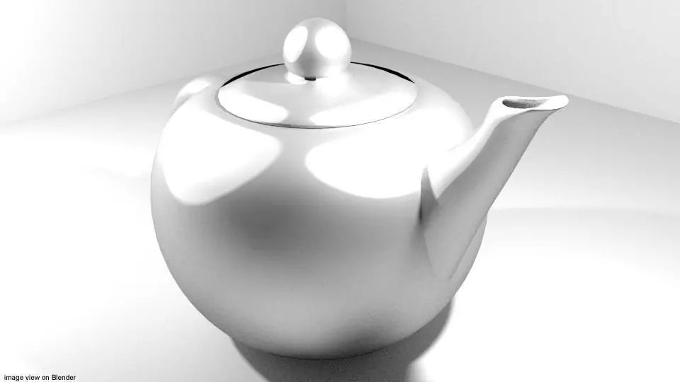 Dishware - Tea Pot 3D model