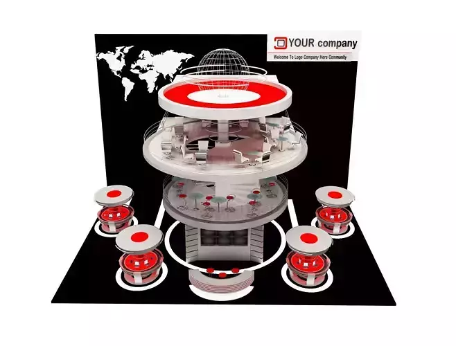 Booth Exhibition Stand a573a