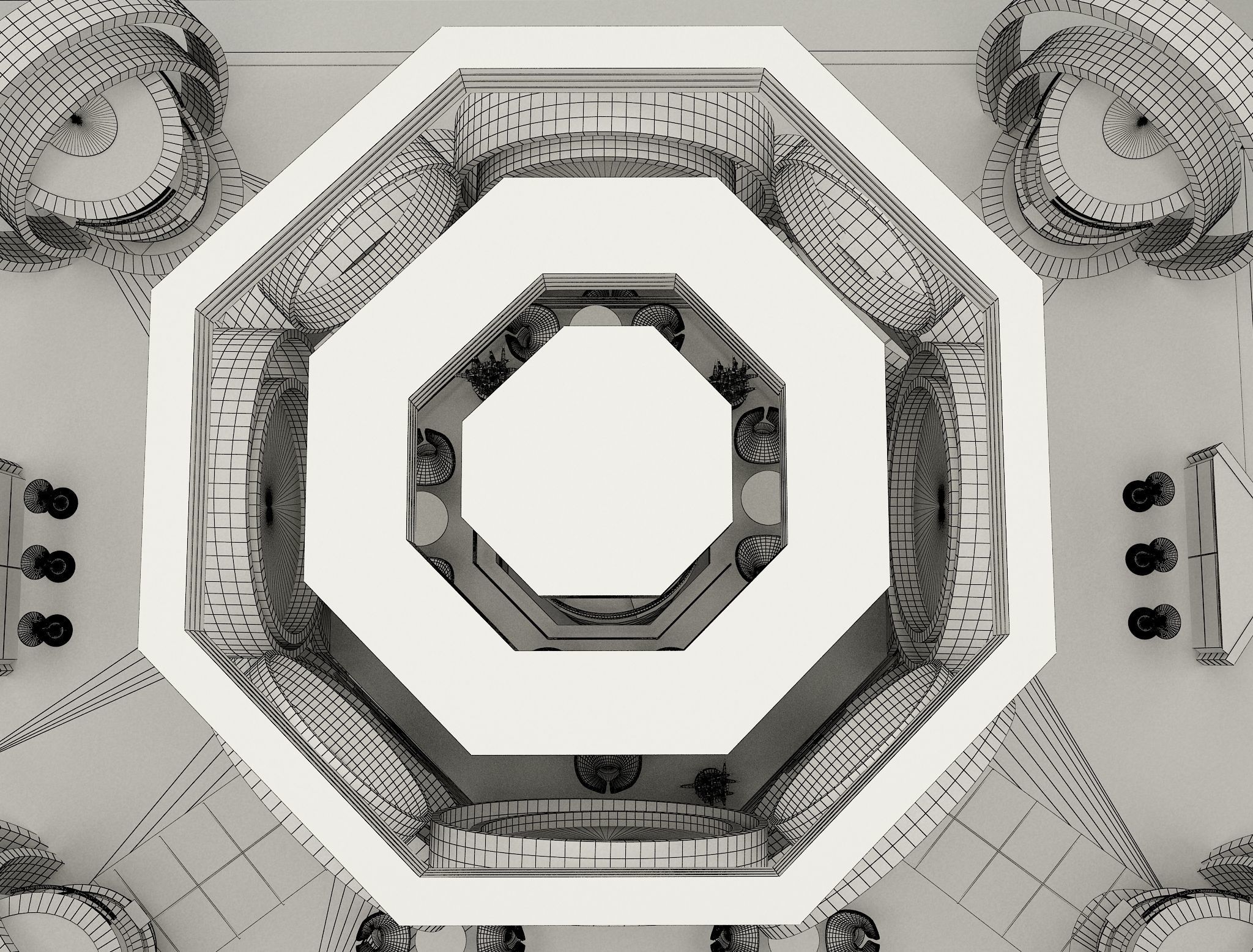 Booth Exhibition Stand a573b 3D model_17