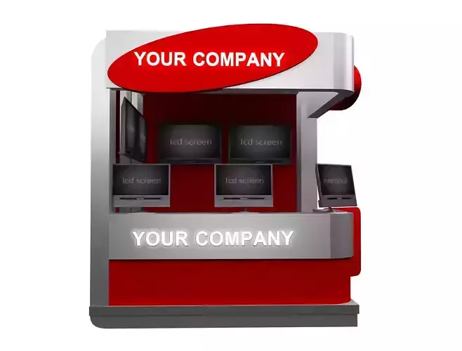  Booth Exhibition Stand a574b