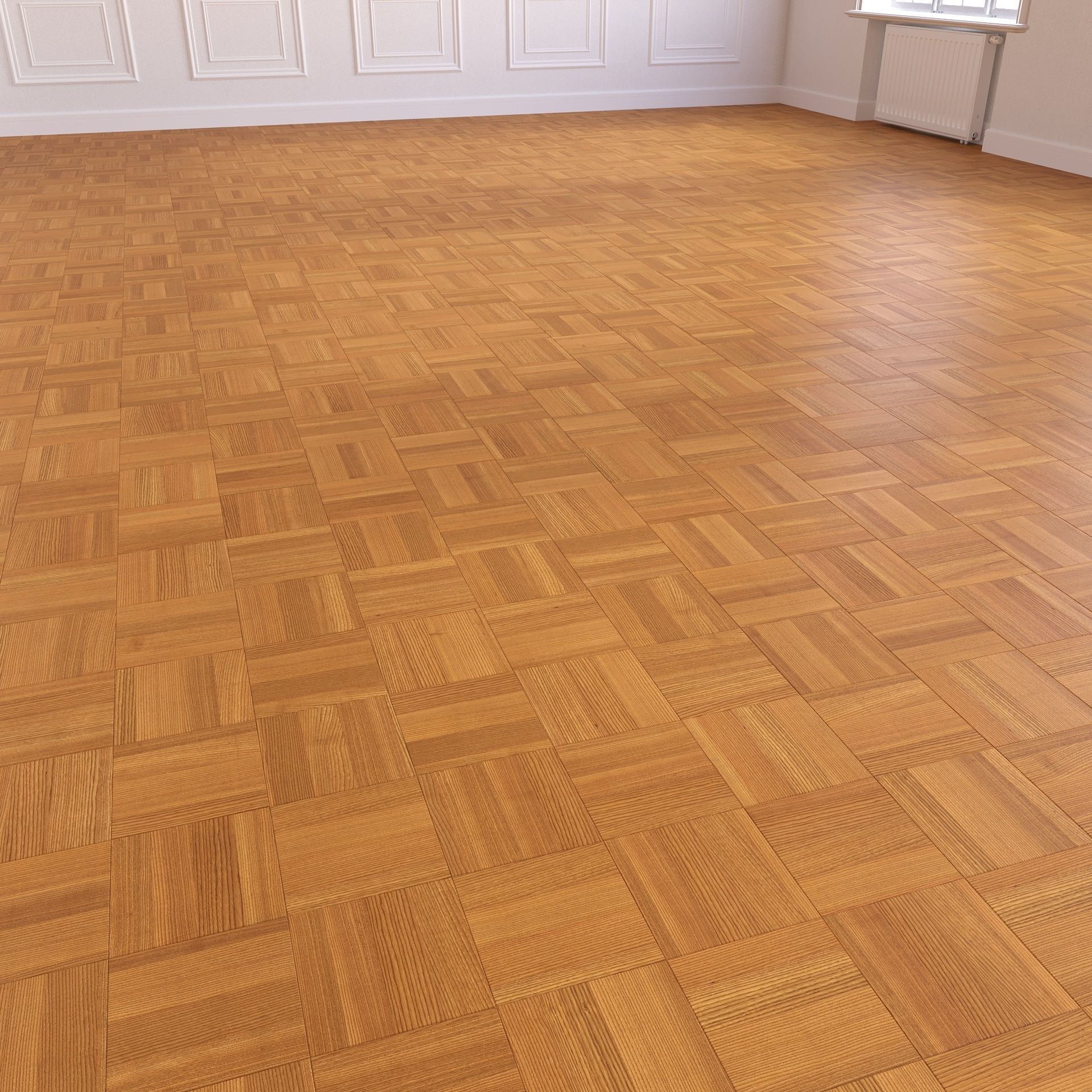 Parquet - Laminate - Wooden floor 17 in 1 Low-poly 3D model_43