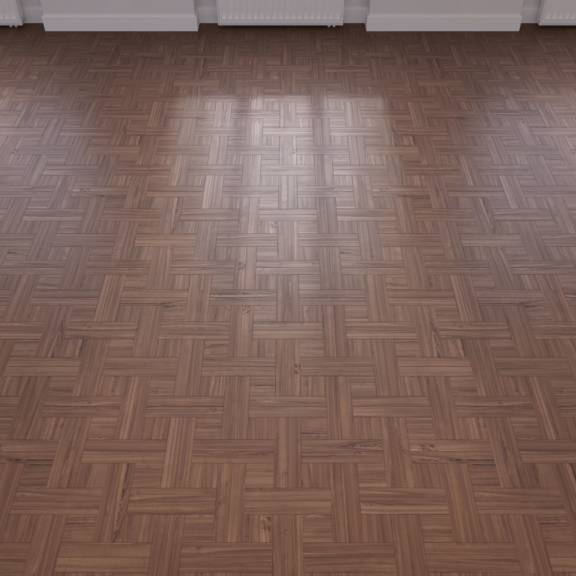 Parquet - Laminate - Wooden floor 17 in 1 Low-poly 3D model_24