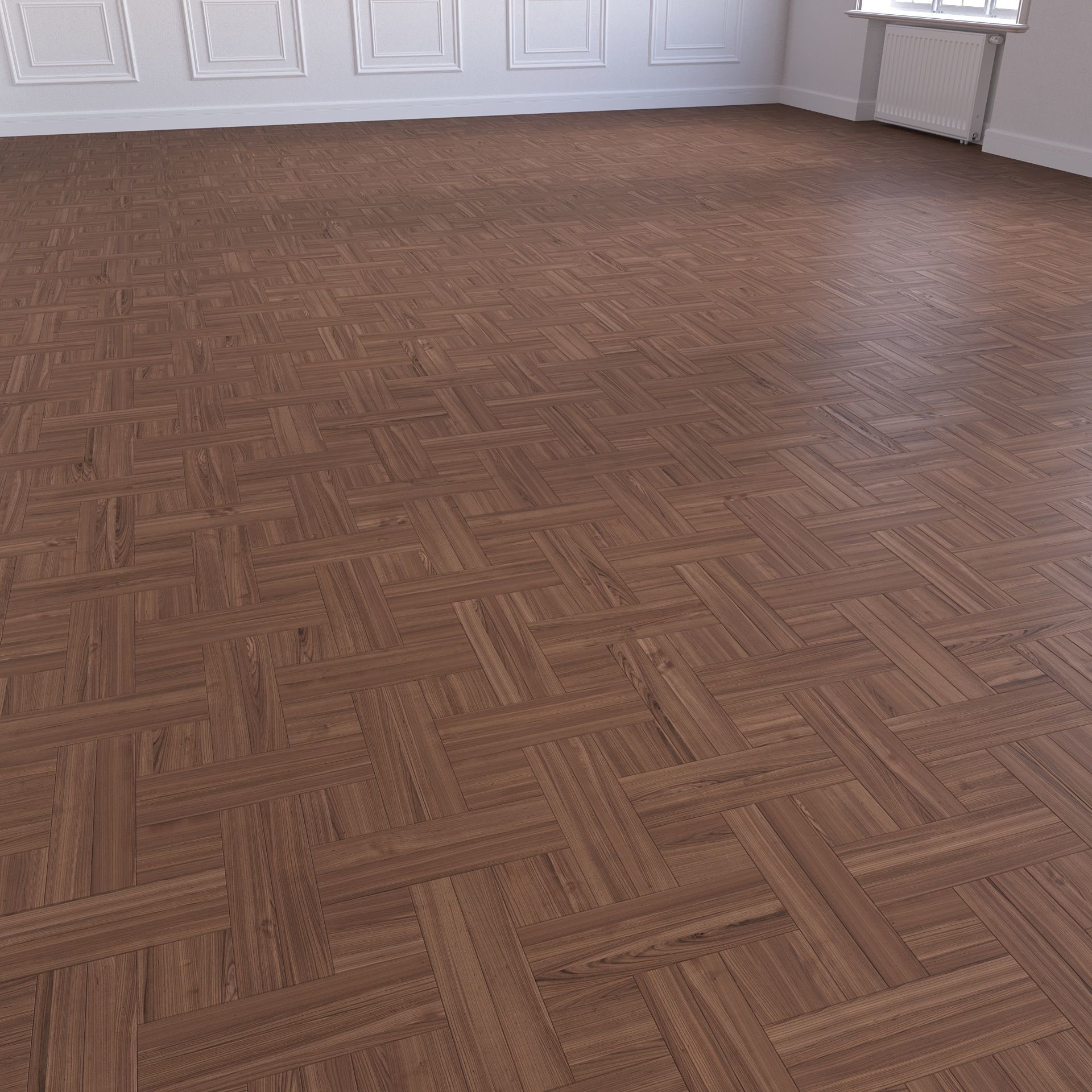 Parquet - Laminate - Wooden floor 17 in 1 Low-poly 3D model_41