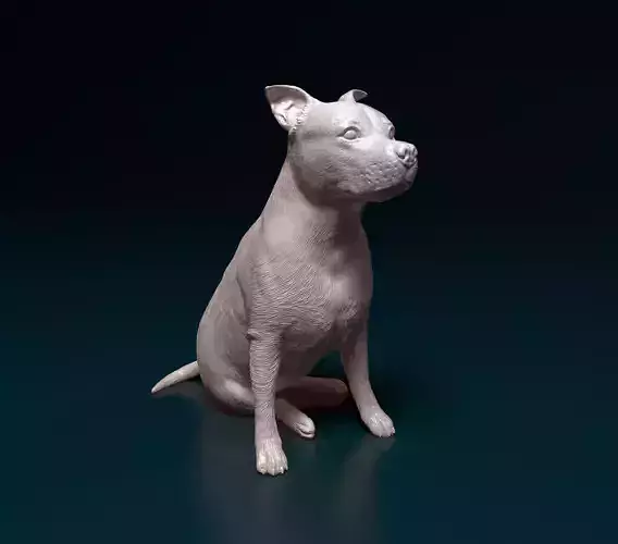 Amstaff  3D print model