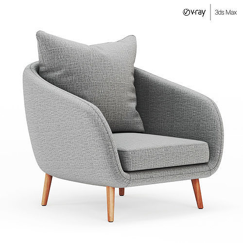 Hanna chair 3D model