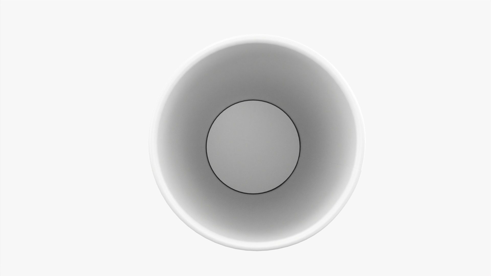 Paper cold cup 22 oz with translucent flat lid 3D model_5