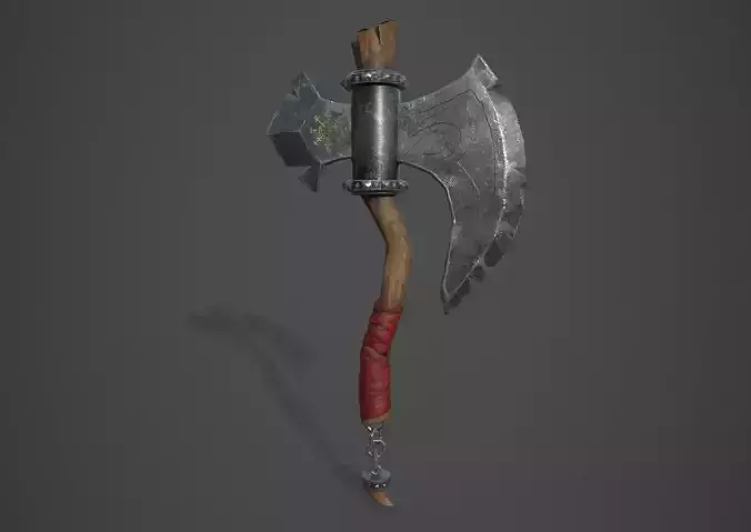 Axe - game ready with handle