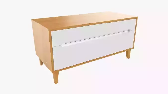 TV stand with drawers 03