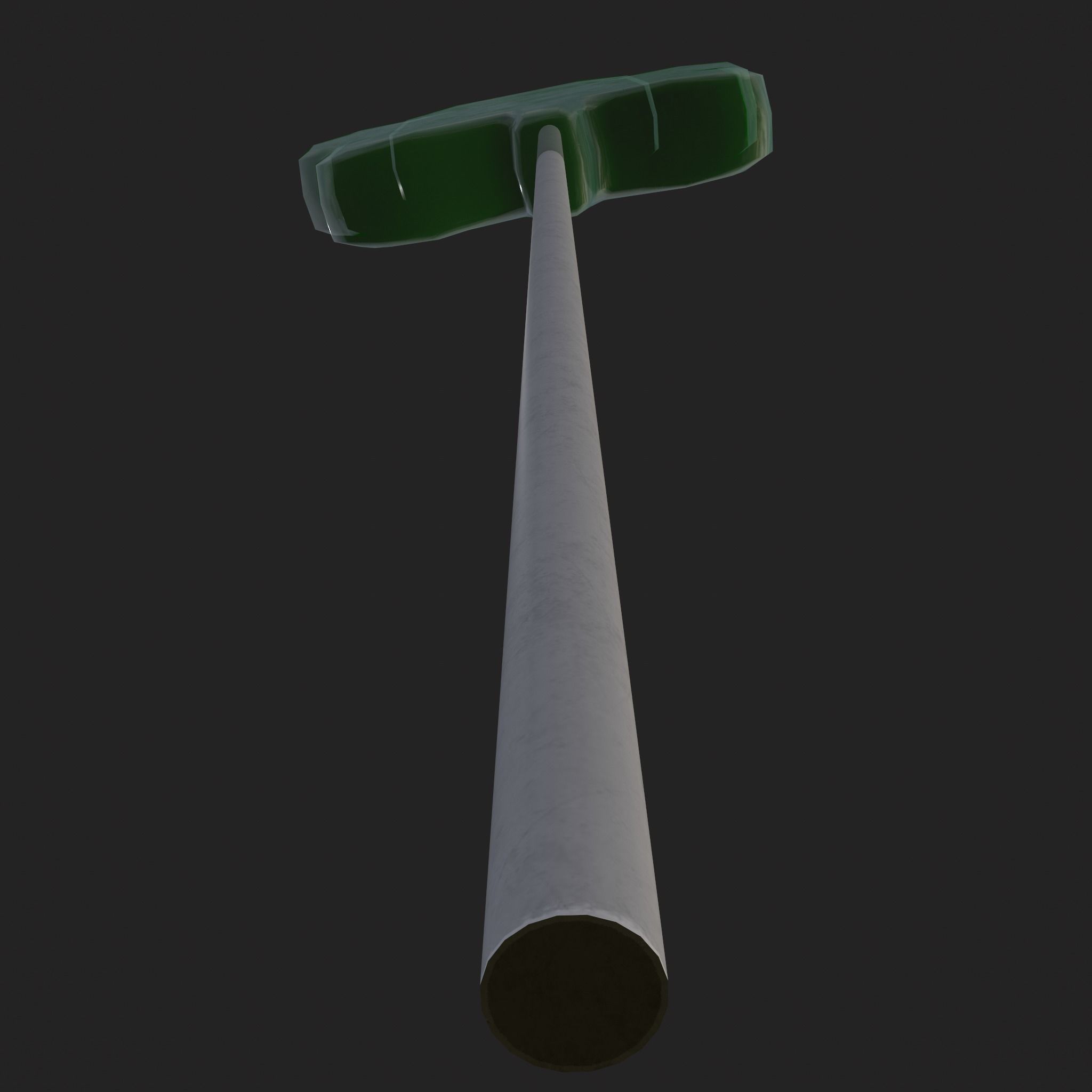 Clover Candy Sucker  Low-poly 3D model_9