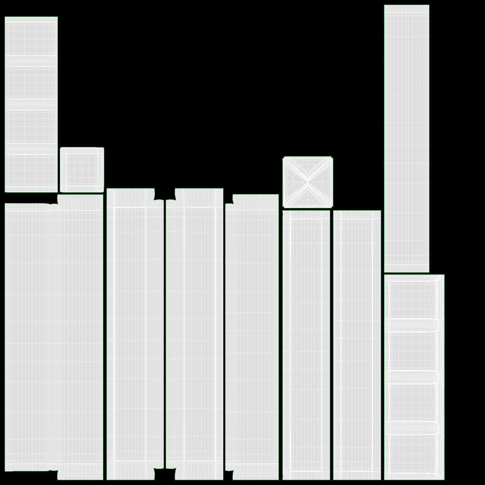 Working surface 3D model_7