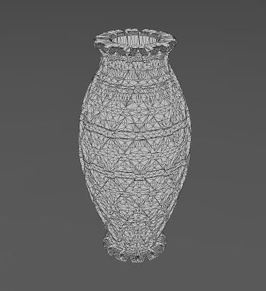 void flower vase2 Free 3D print model