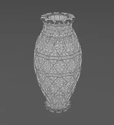 void flower vase2 Free 3D print model_0