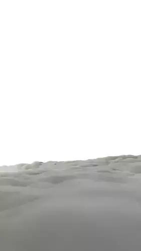 clouds sand dunes in desert