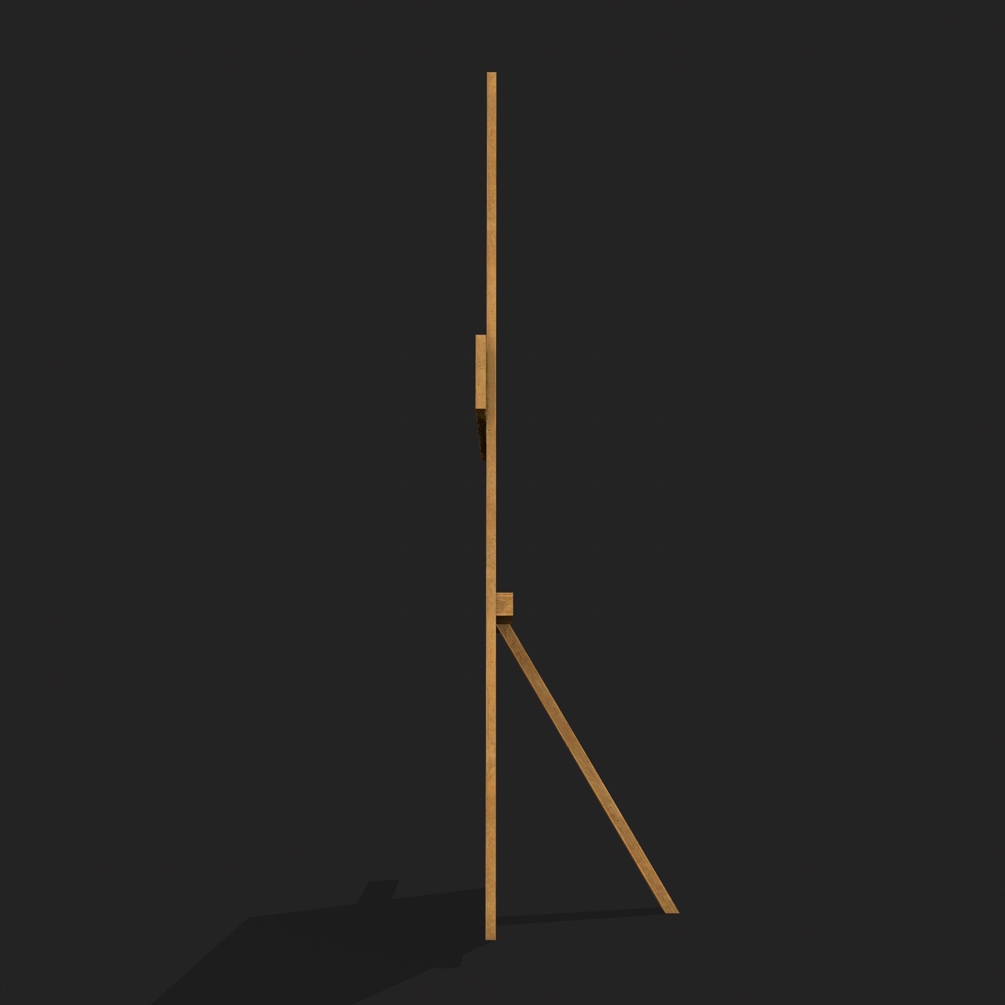 Leprechaun Standing Board  Low-poly 3D model_11