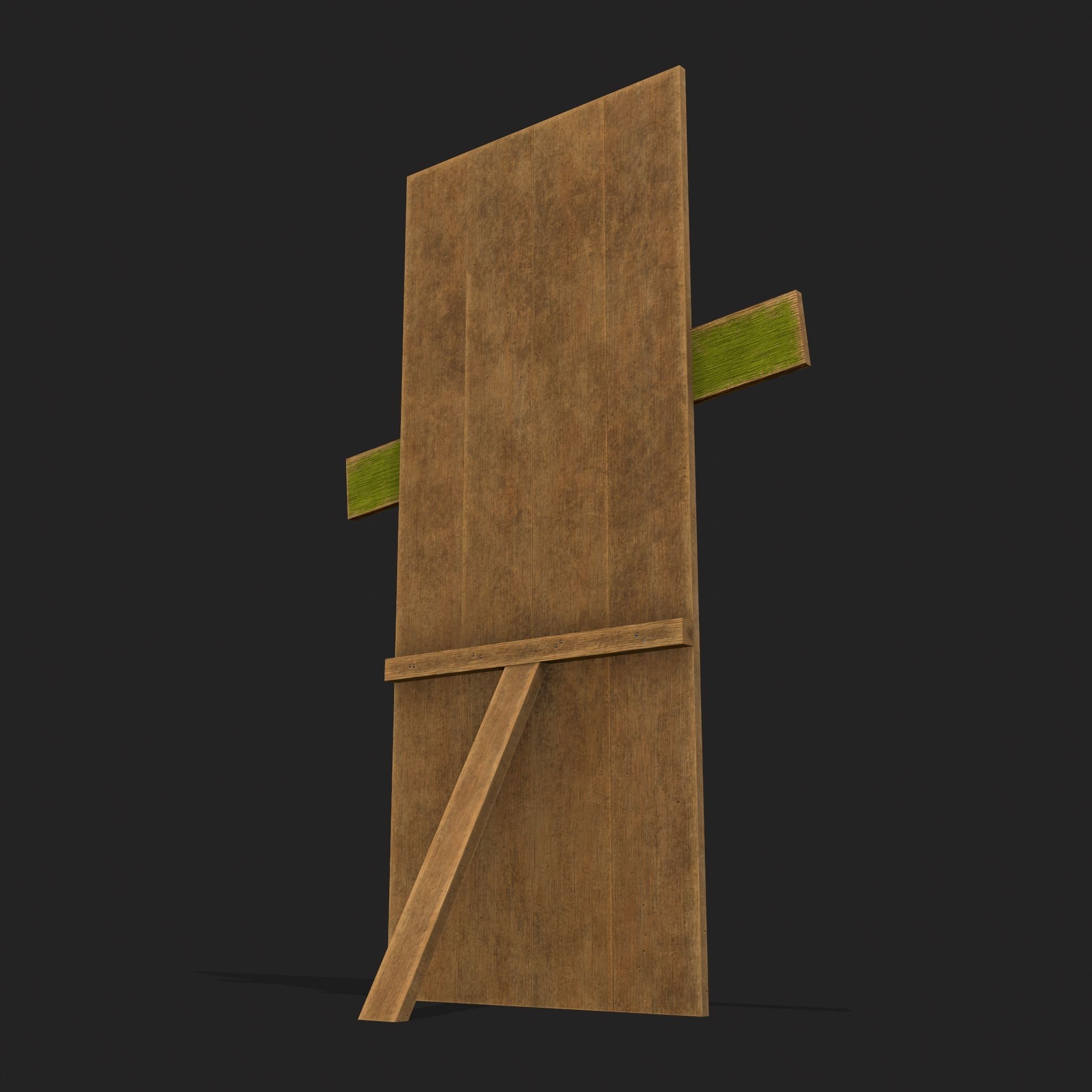 Leprechaun Standing Board  Low-poly 3D model_13