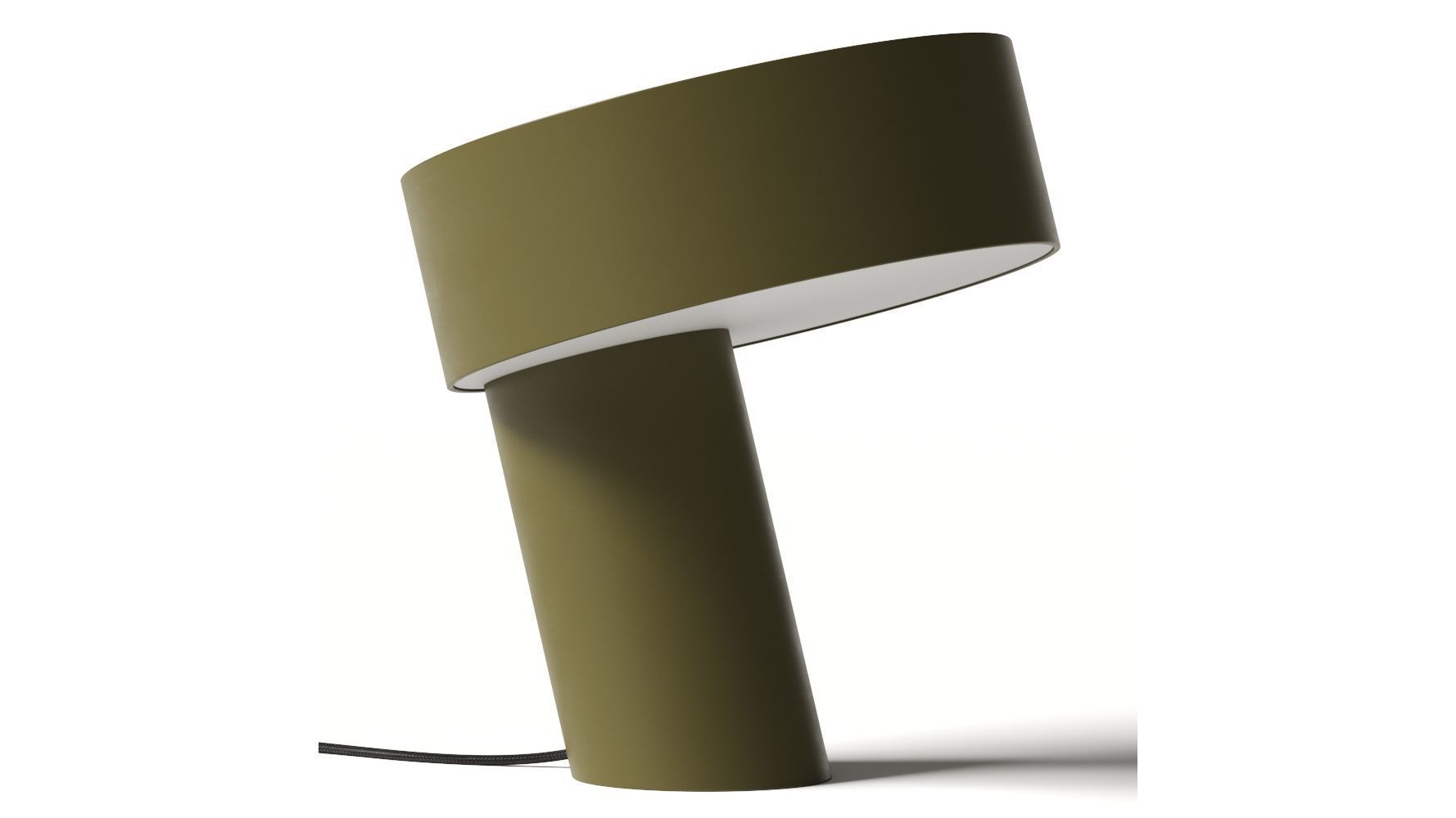 Hay Slant Table Lamp 3D model_1