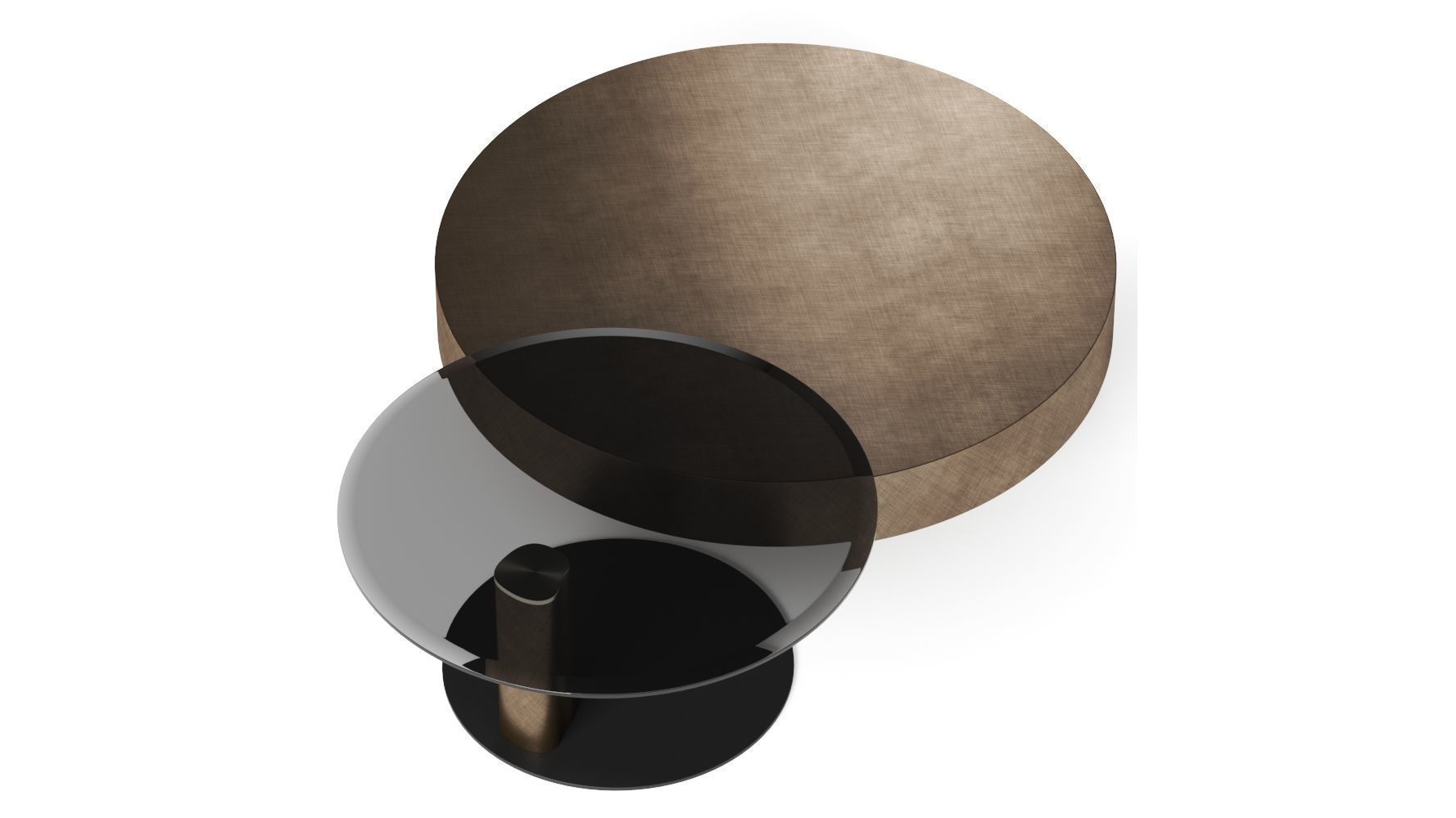 Cattelan Italia Arena Coffee Tables 3D model_2