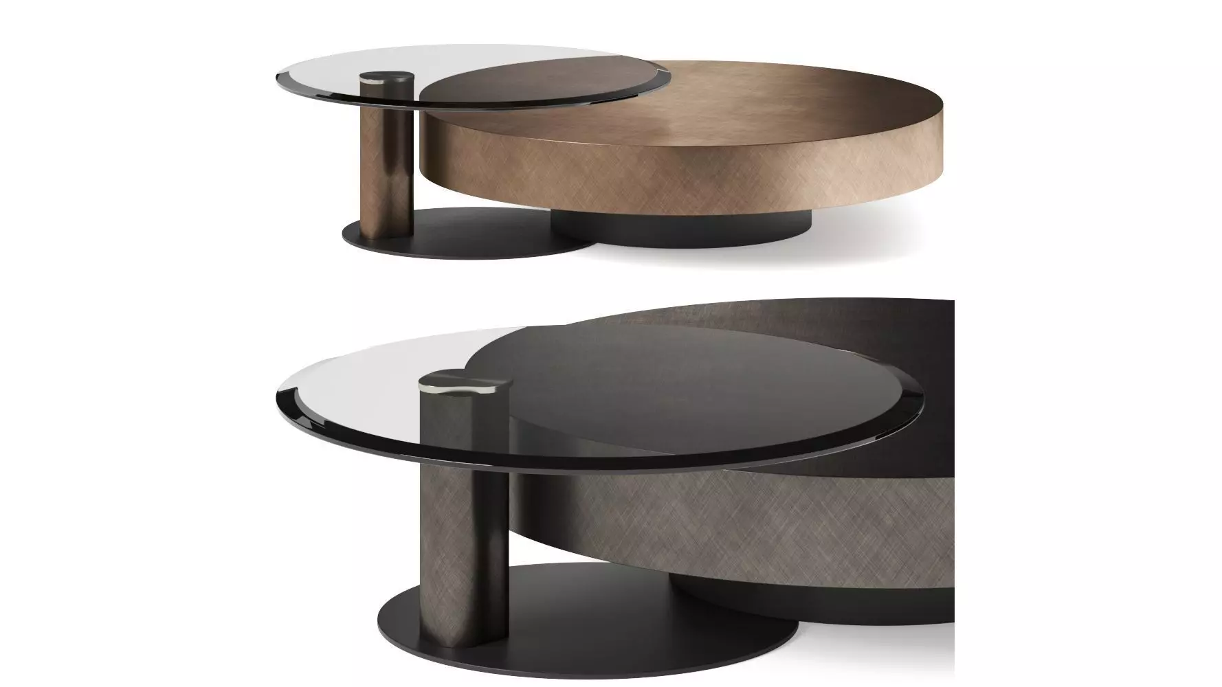 Cattelan Italia Arena Coffee Tables 3D model_0