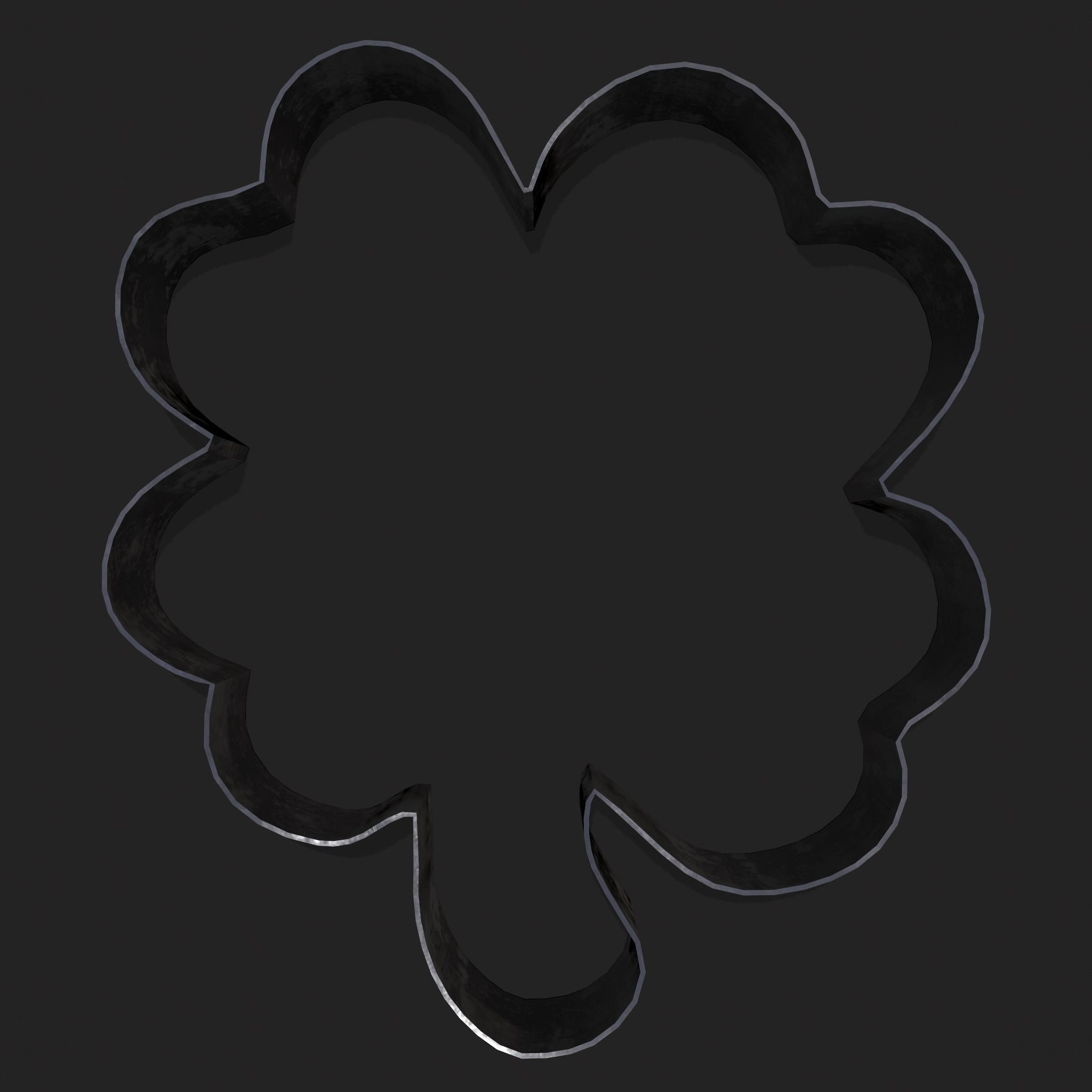 St Pattys Day Cookie Cutters Low-poly 3D model_11