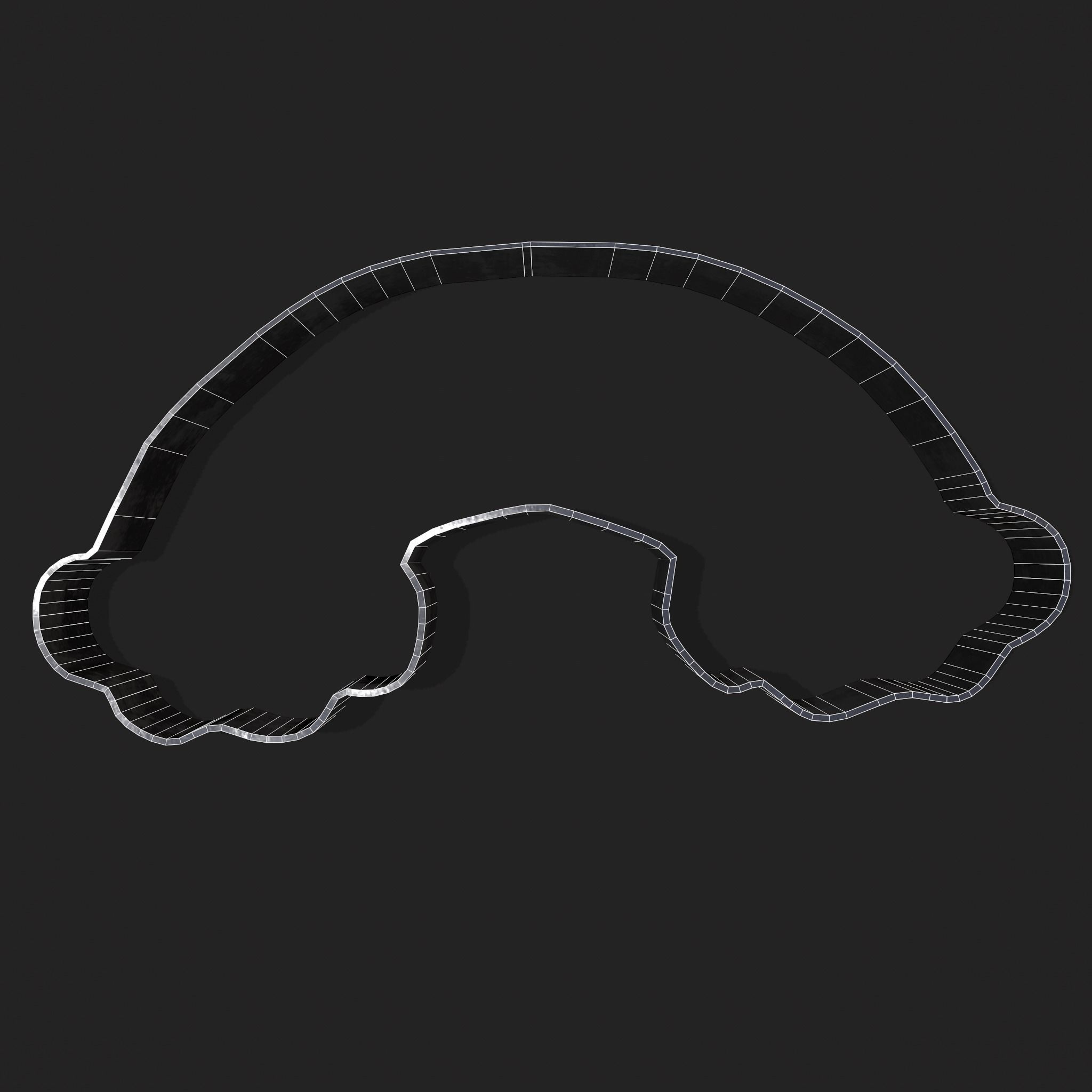 St Pattys Day Cookie Cutters Low-poly 3D model_16