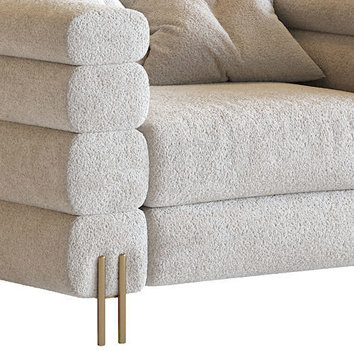 York Chair 3D model 7
