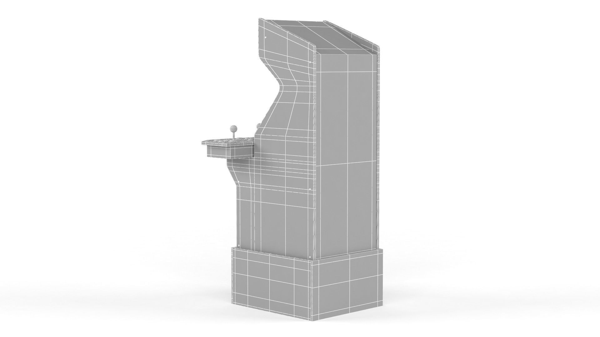  Arcade Machine 3D model_11
