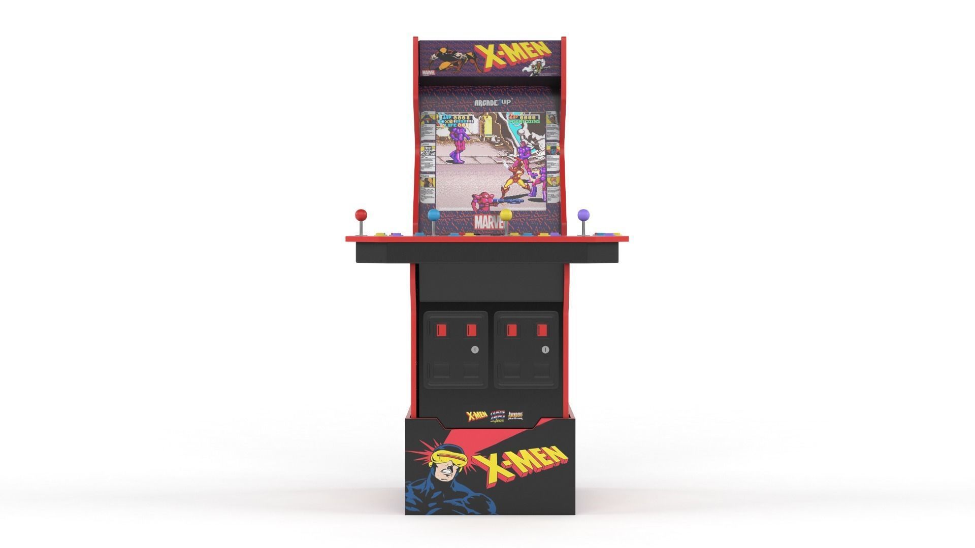  Arcade Machine 3D model_1