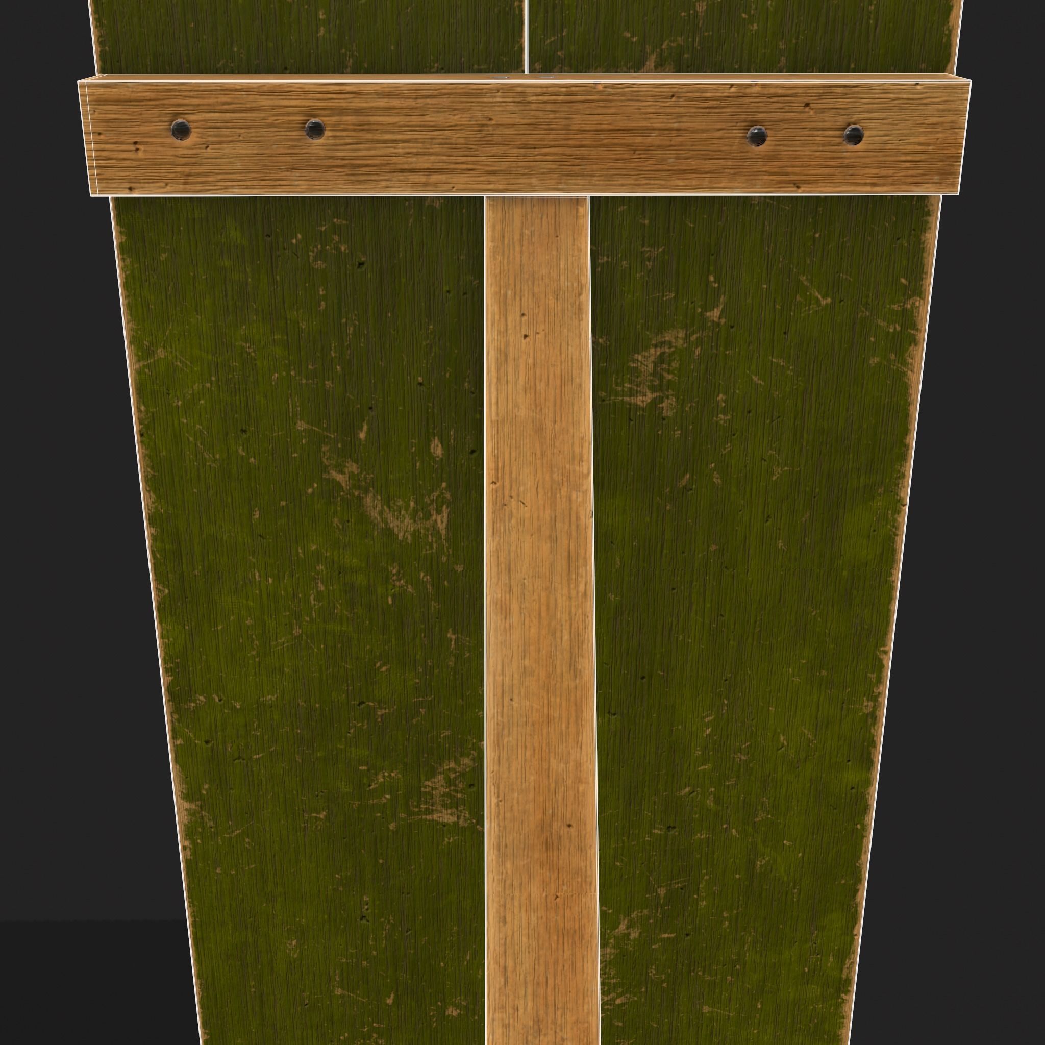 St Pattys Day Standing Board Low-poly 3D model_10