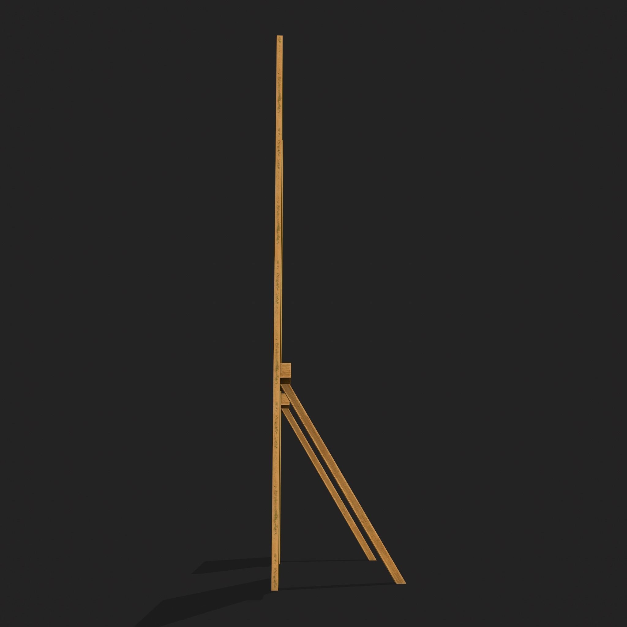 St Pattys Day Standing Board Low-poly 3D model_7