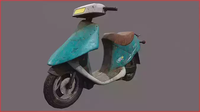 Scooter moped