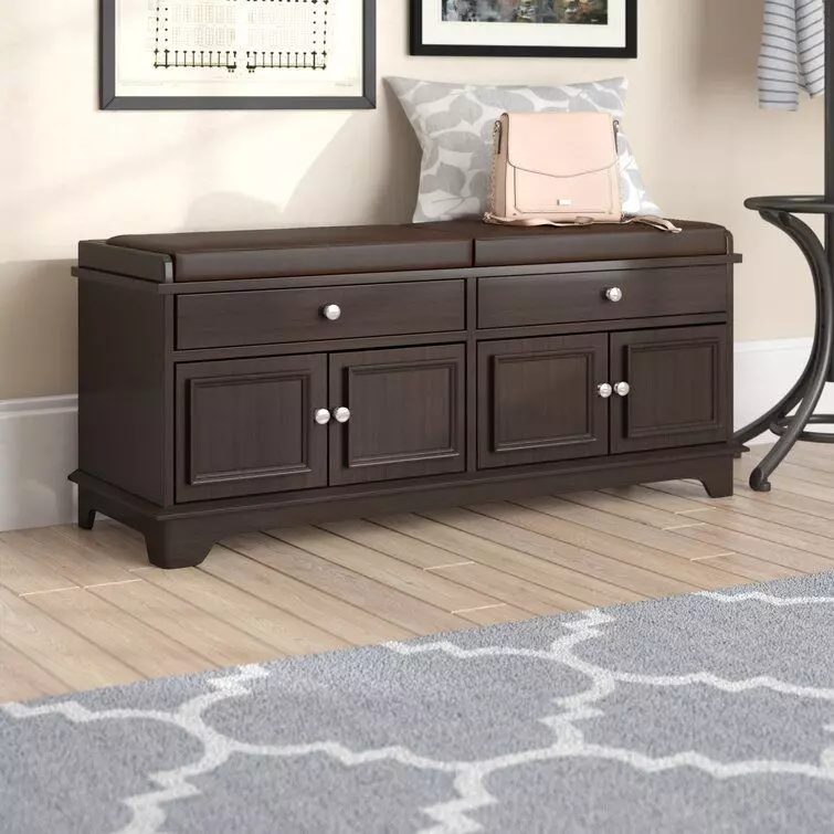 Penbrook Upholstered Storage Bench 3D model
