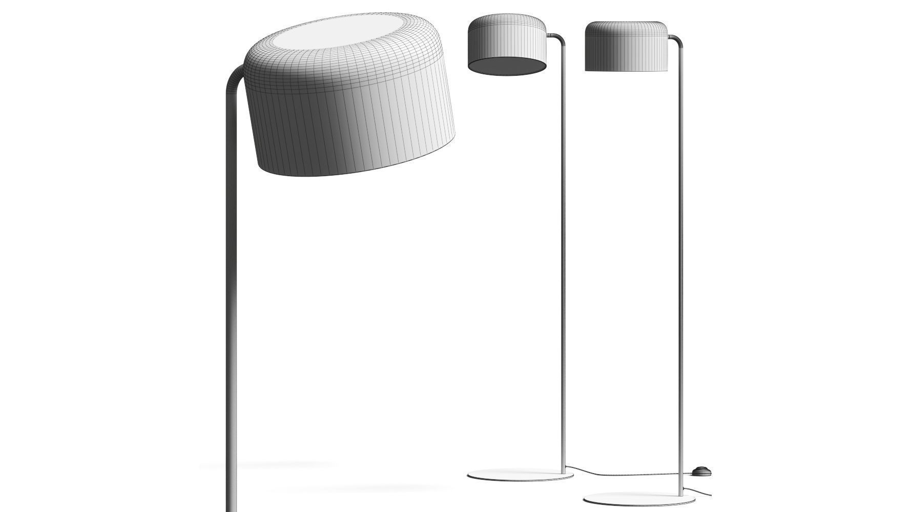 Ole Lighting Pot Floor Lamp 3D model_1