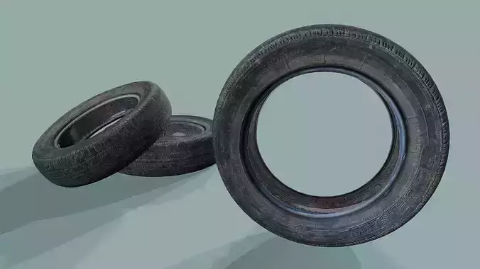 3D Scan Car Tire