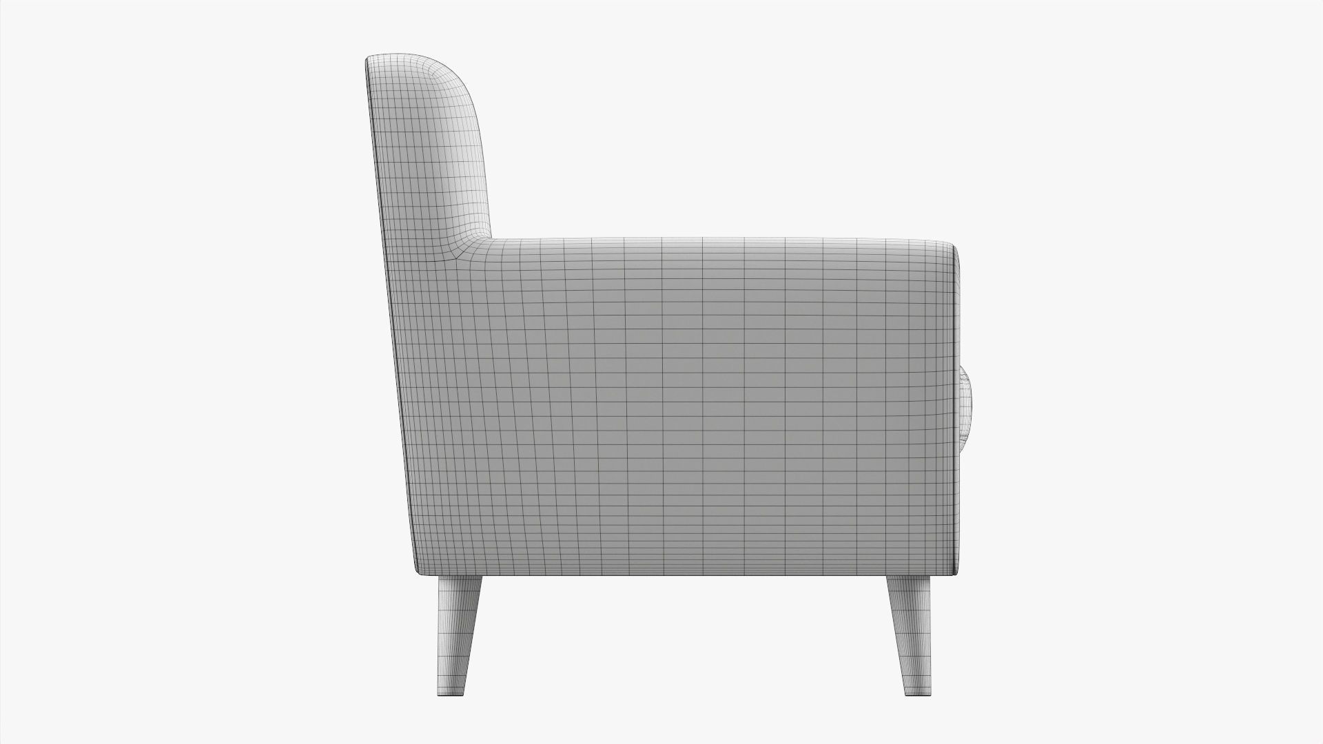Armchair 13 3D model_9