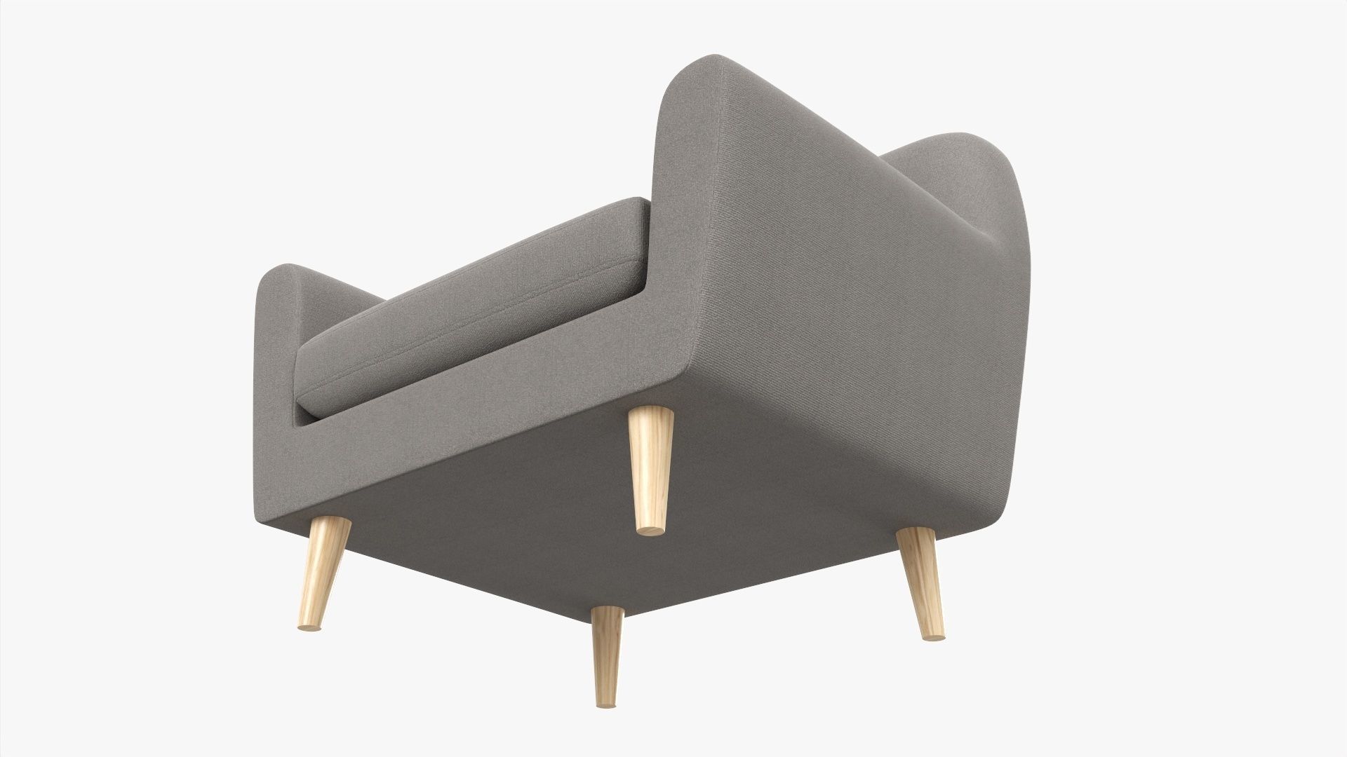 Armchair 13 3D model_2