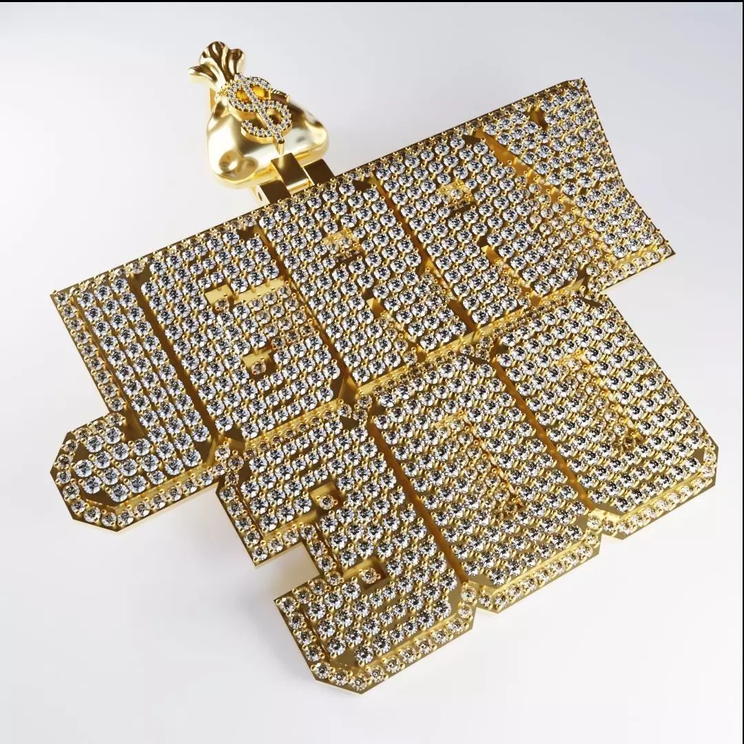 Pendant Jerry 300 Free 3D print model