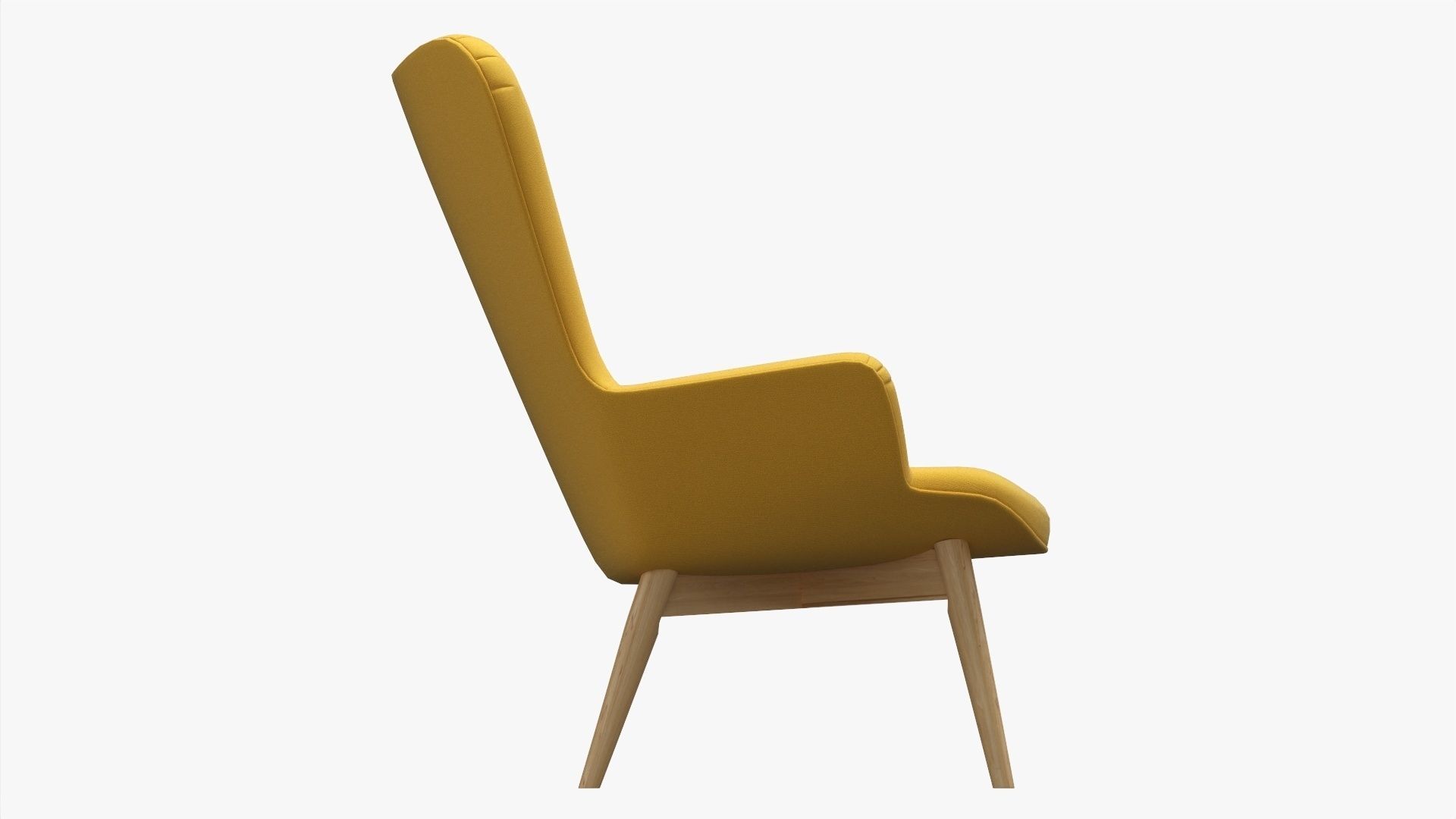 Armchair 14 3D model_4