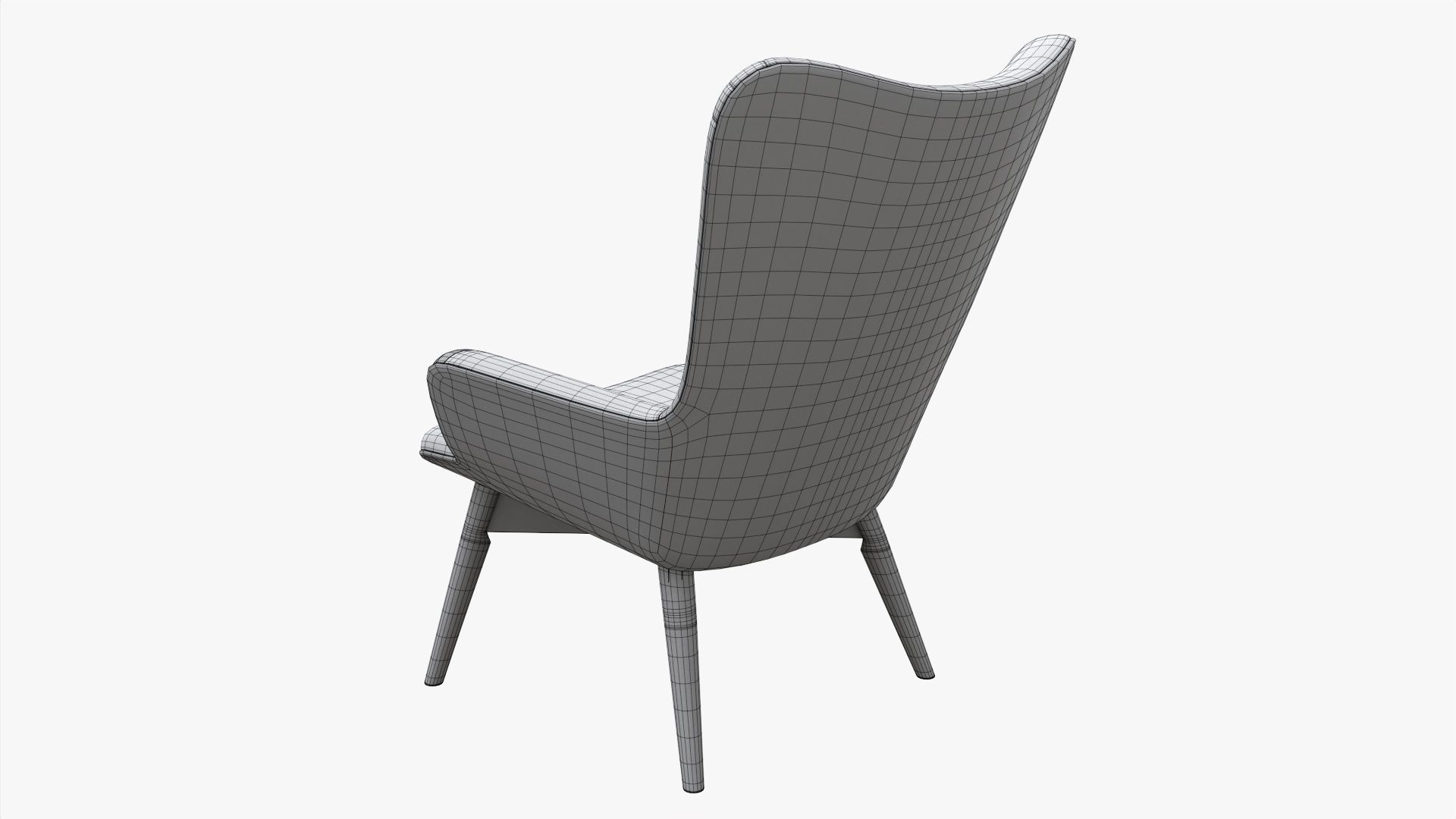 Armchair 14 3D model_6