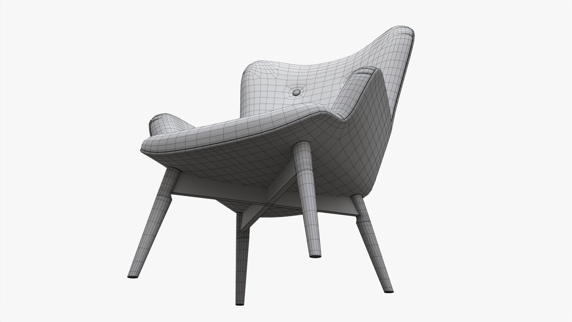 Armchair 14 3D model_7