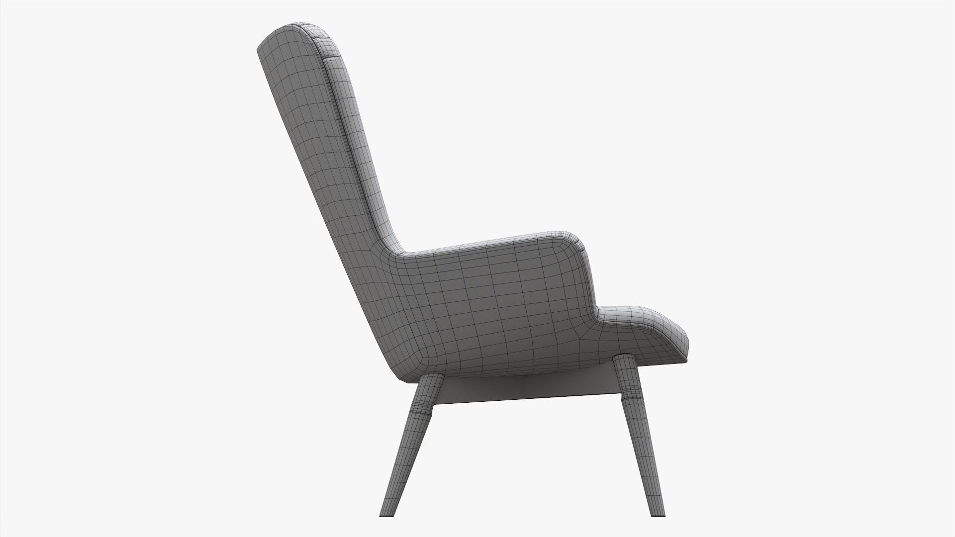 Armchair 14 3D model_9