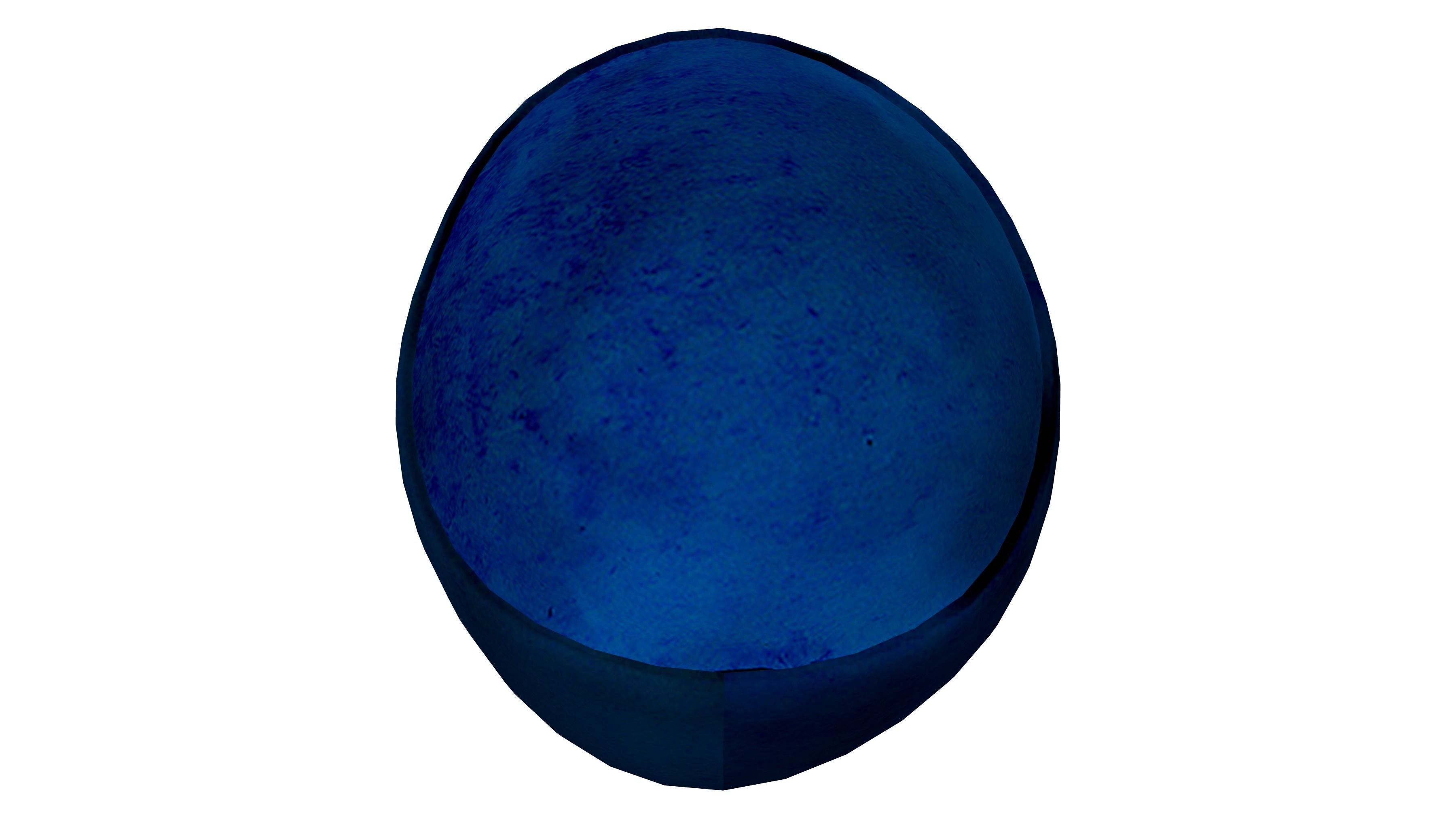 Beanie Hat Low-poly 3D model_3